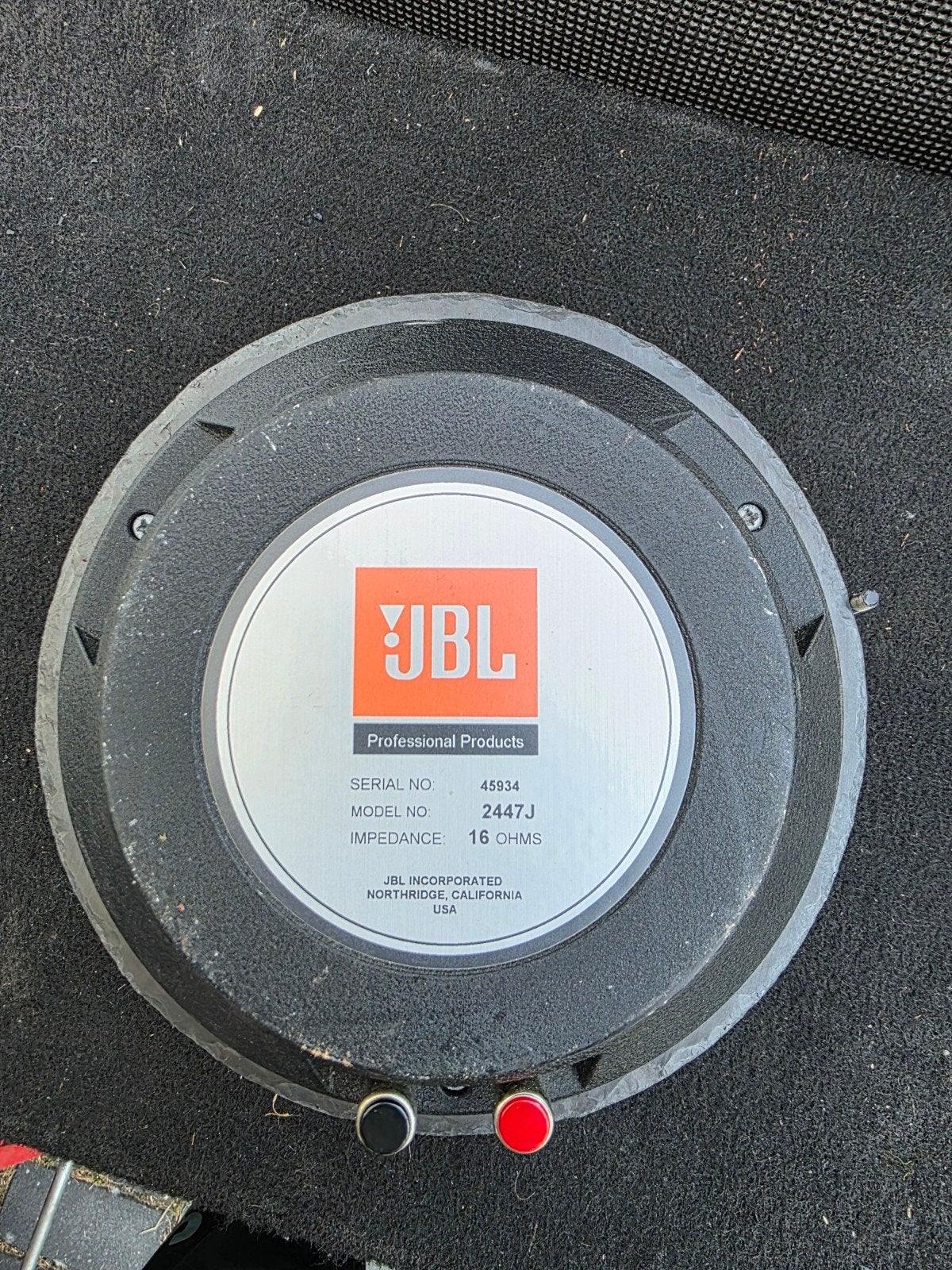 JBL Professional 2447J High-Frequency Compression Driver (16, Ophalen, JBL