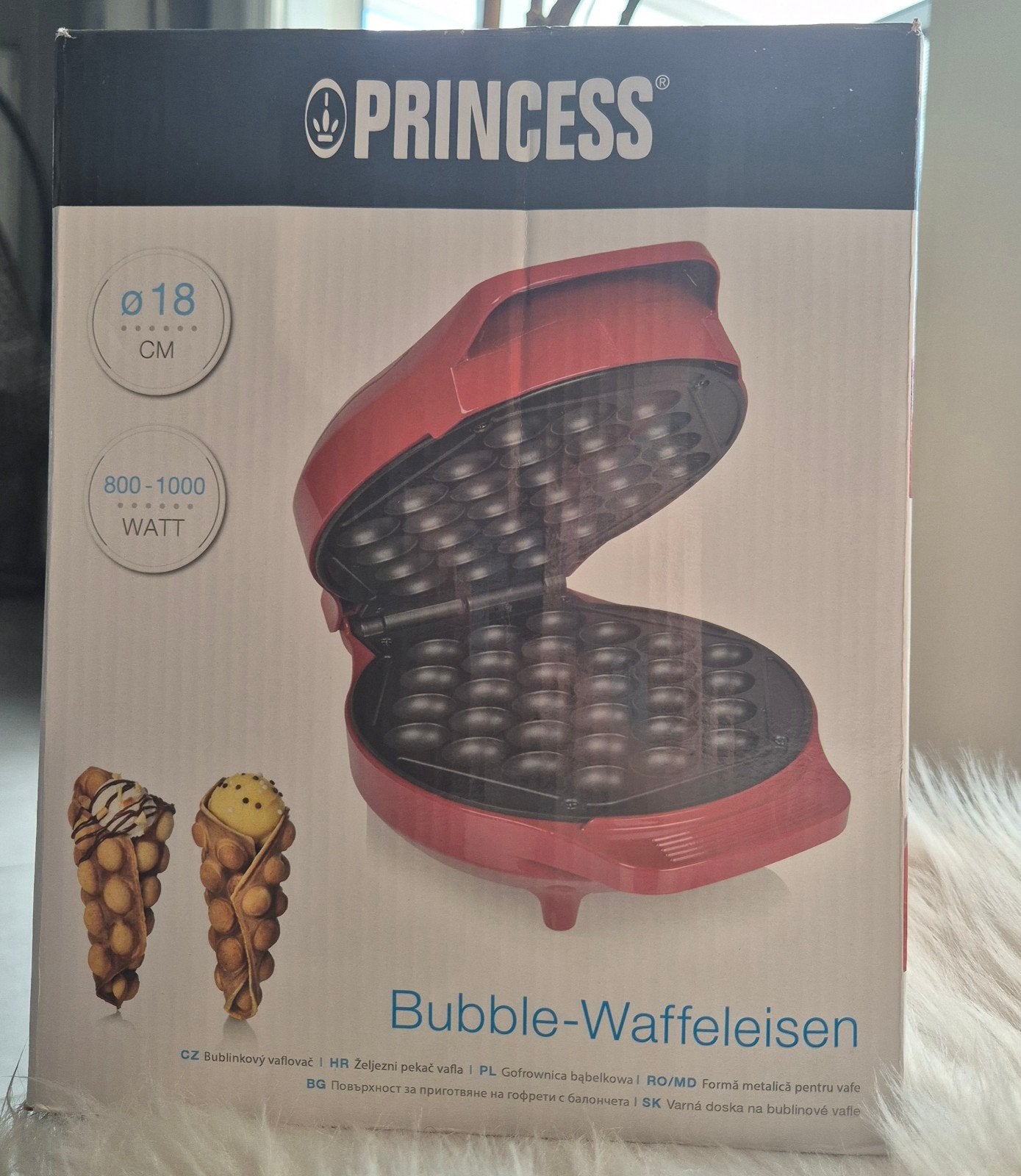 Bubble wafelijzer nieuw, Ophalen of Verzenden, Nieuw