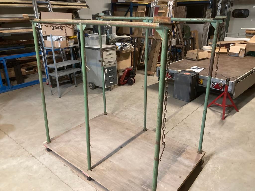 Stapeljuk Palletbok Stapelrek Stapelrack, Ophalen, Gebruikt