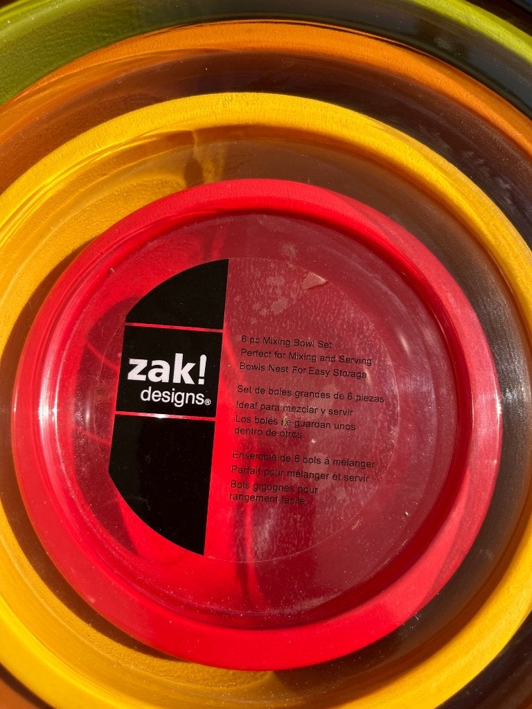 Set ZAK designs Bowls, Huis en Inrichting, Ophalen, Overige typen, Kunststof, Nieuw