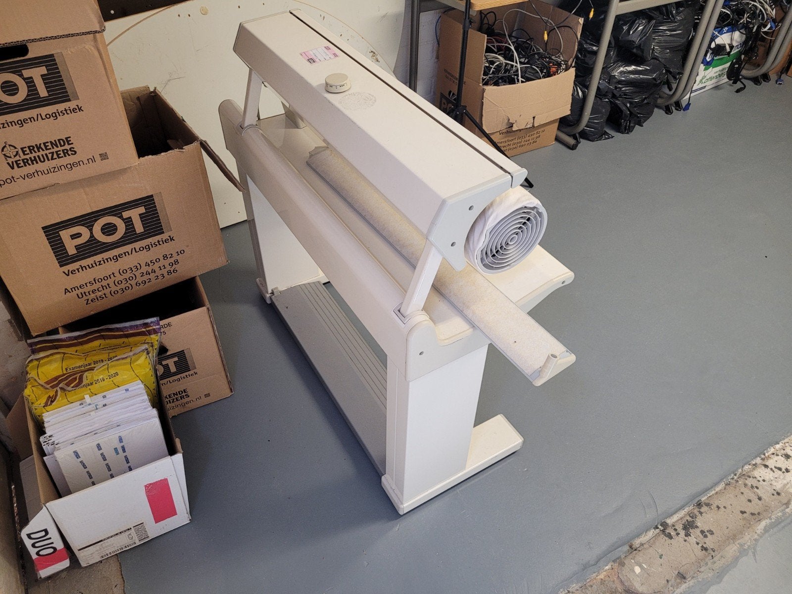 Strijkrol Miele B 863, Ophalen