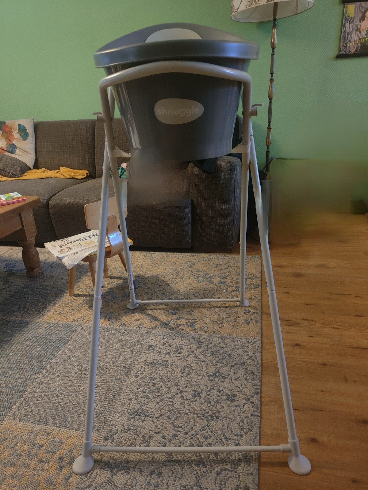 Schnuggle badje met standaard, Overige merken, Ophalen of Verzenden, Zo goed als nieuw, Badje