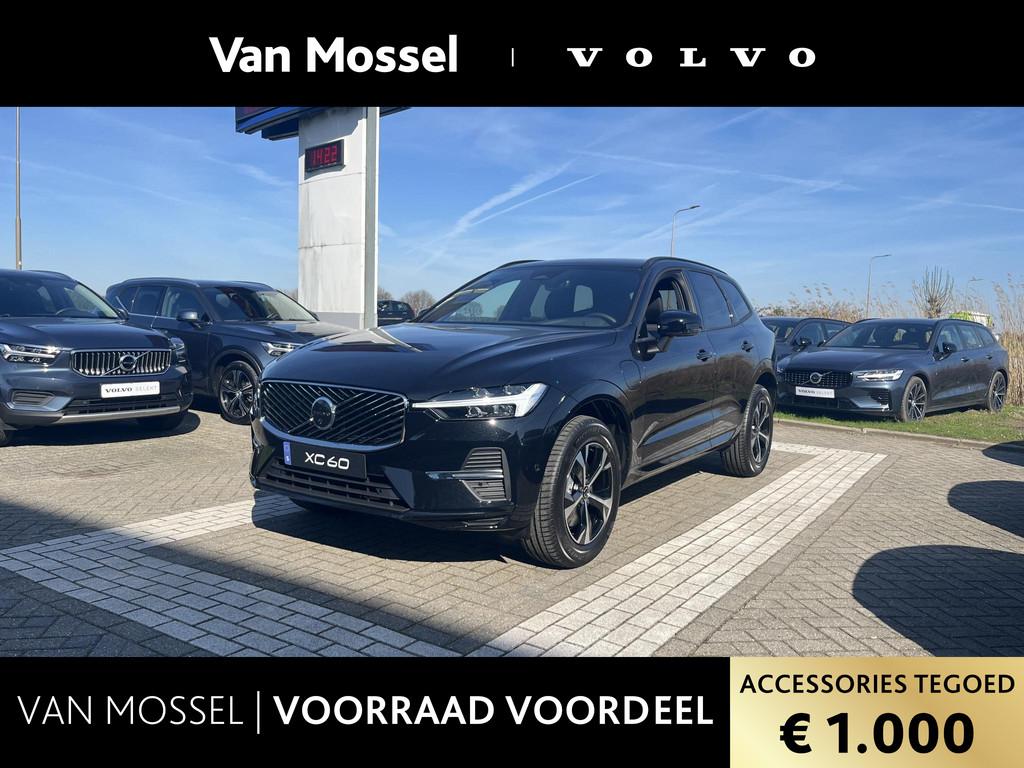 Volvo XC60 T6 Plug-in hybrid AWD Business Edition | Harman/K, Auto's, Volvo, Automaat, Stof, 4 cilinders, Zwart