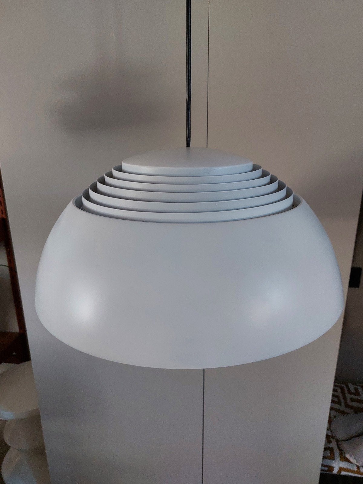 Louis Poulsen / Arne Jacobsen AJ Royal hanglamp, wit, ø50cm, Ophalen, Gebruikt, Design, E27 (groot)