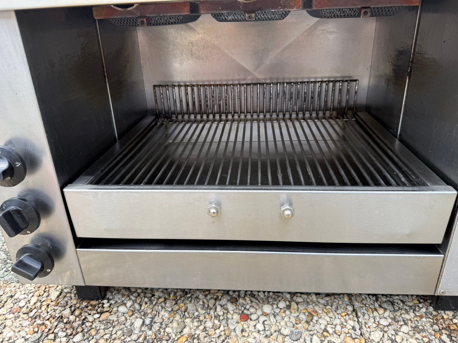 Salamanders / Pita Grill, Ophalen, Zo goed als nieuw, Minder dan 45 cm