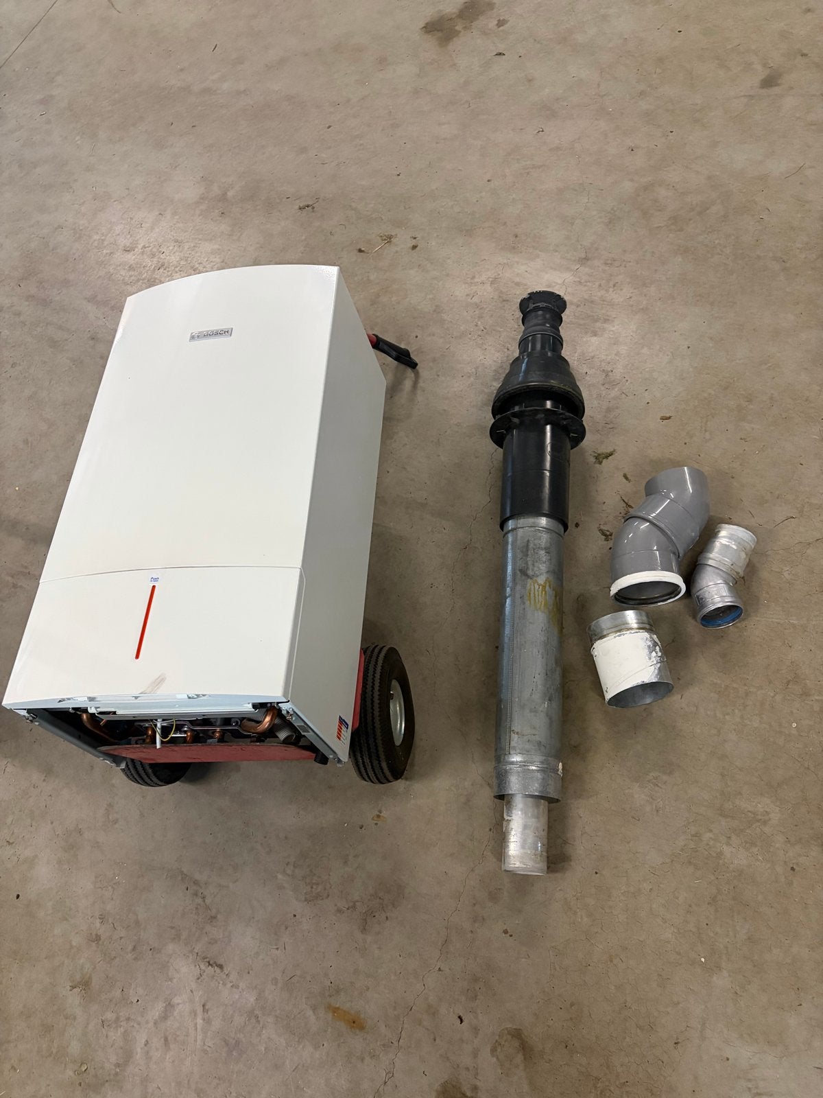 Bosch CV-ketel 2010 - Onderdelen (hydroblock defect), Doe-het-zelf en Verbouw, Verwarming en Radiatoren, Ophalen, Gebruikt, Cv-ketel of Combi-ketel