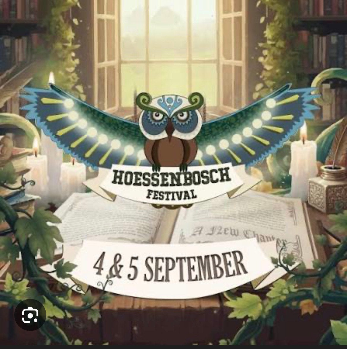 Hoessenbosch festival. Berghem (osseweg)., Eén persoon