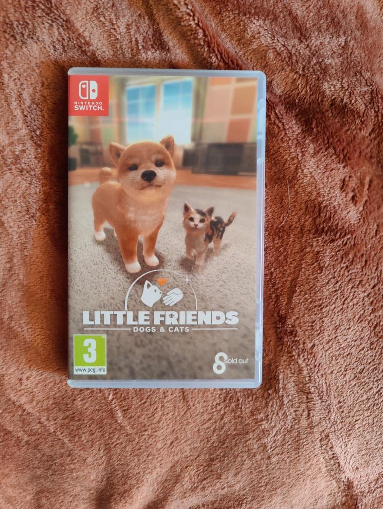 Little Friends: Dogs and Cats voor de Nintendo Switch, 1 speler, Ophalen of Verzenden, Zo goed als nieuw, Vanaf 3 jaar