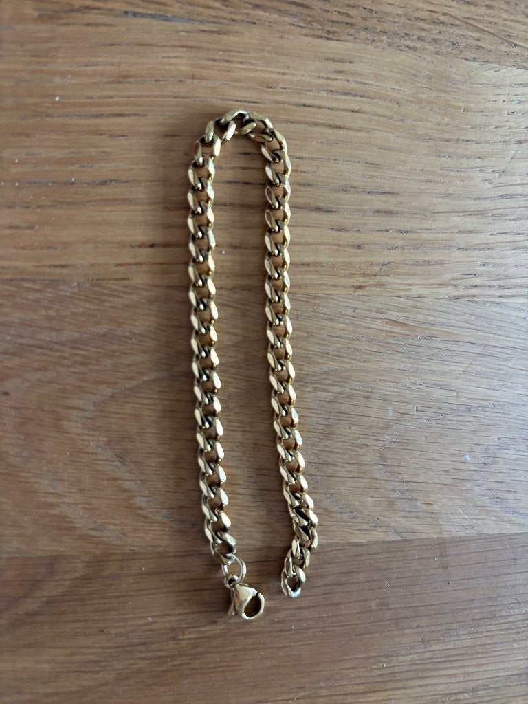 Armband, Sieraden, Tassen en Uiterlijk, Armbanden, Ophalen of Verzenden, Zo goed als nieuw, Goud, Goud