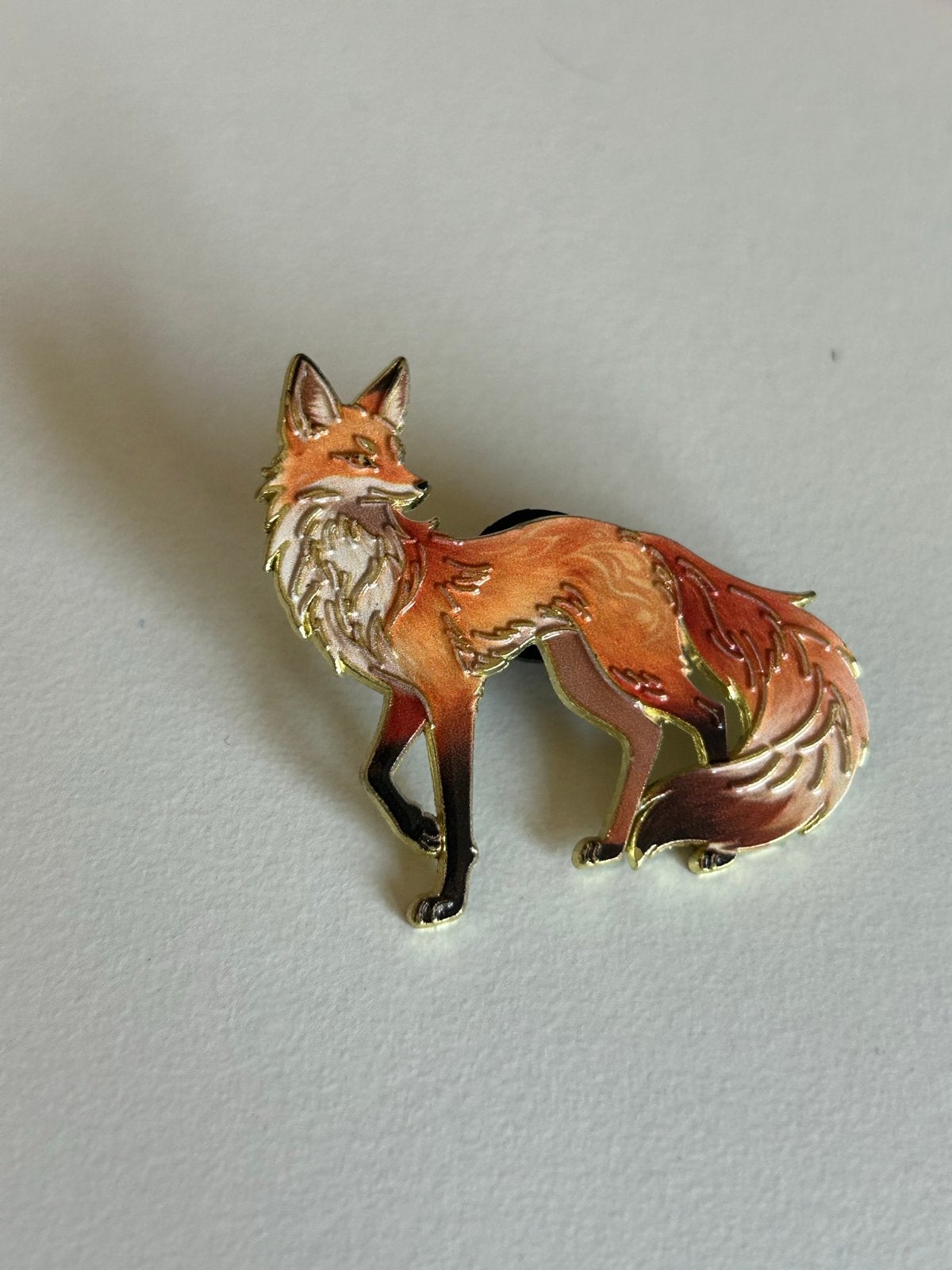 Nieuwe Vos Speldje - Dieren Pin, Ophalen of Verzenden, Nieuw, Dier of Natuur, Speldje of Pin