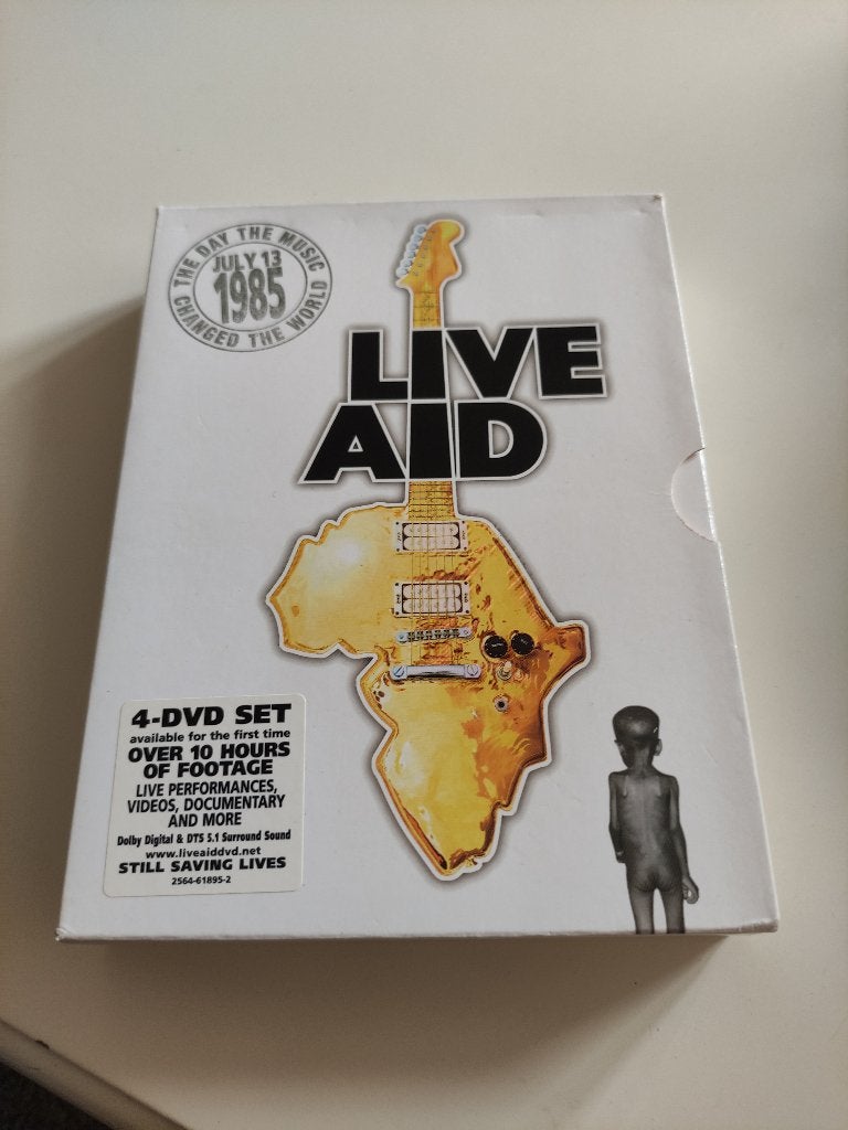 Live Aid - The Day The Music Changed The World (4-DVD Set), Alle leeftijden, Ophalen of Verzenden, Zo goed als nieuw