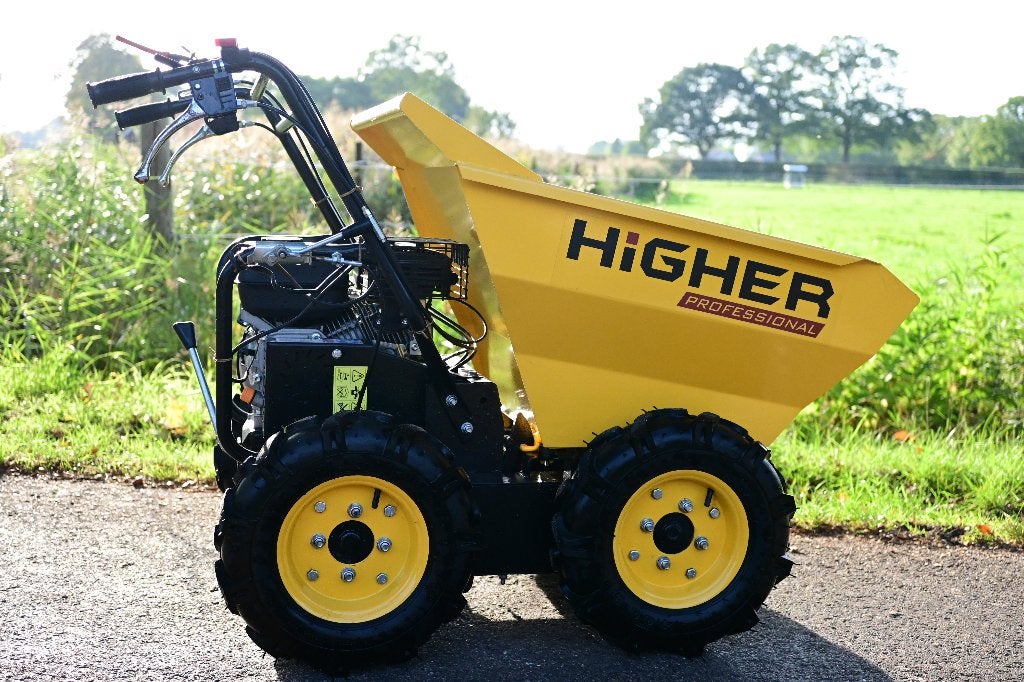 Minidumper Gemotor. Kruiwagen - Higher Prof. - NIEUWSTAAT, Ophalen, Zo goed als nieuw, Handmatig, Overige merken