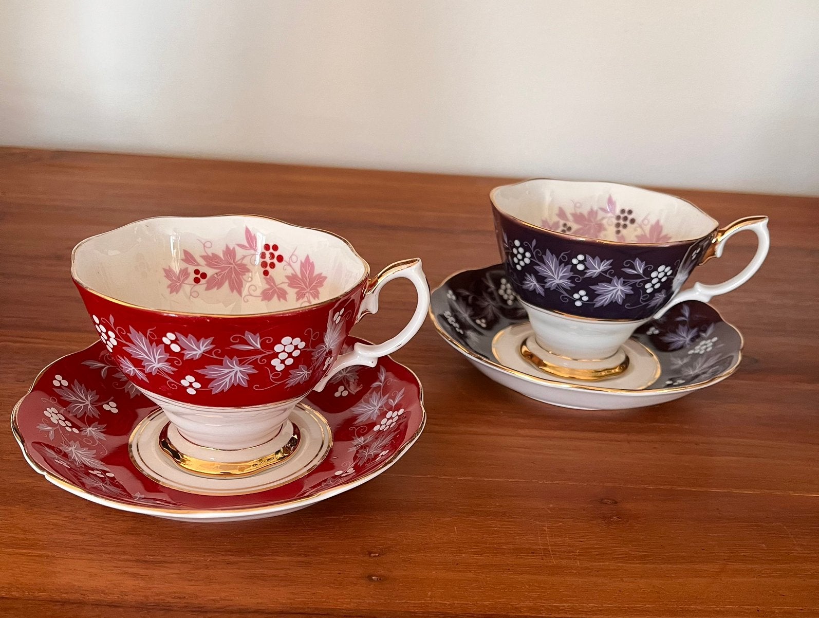 Royal Albert kopjes met schotels 2x, Ophalen of Verzenden