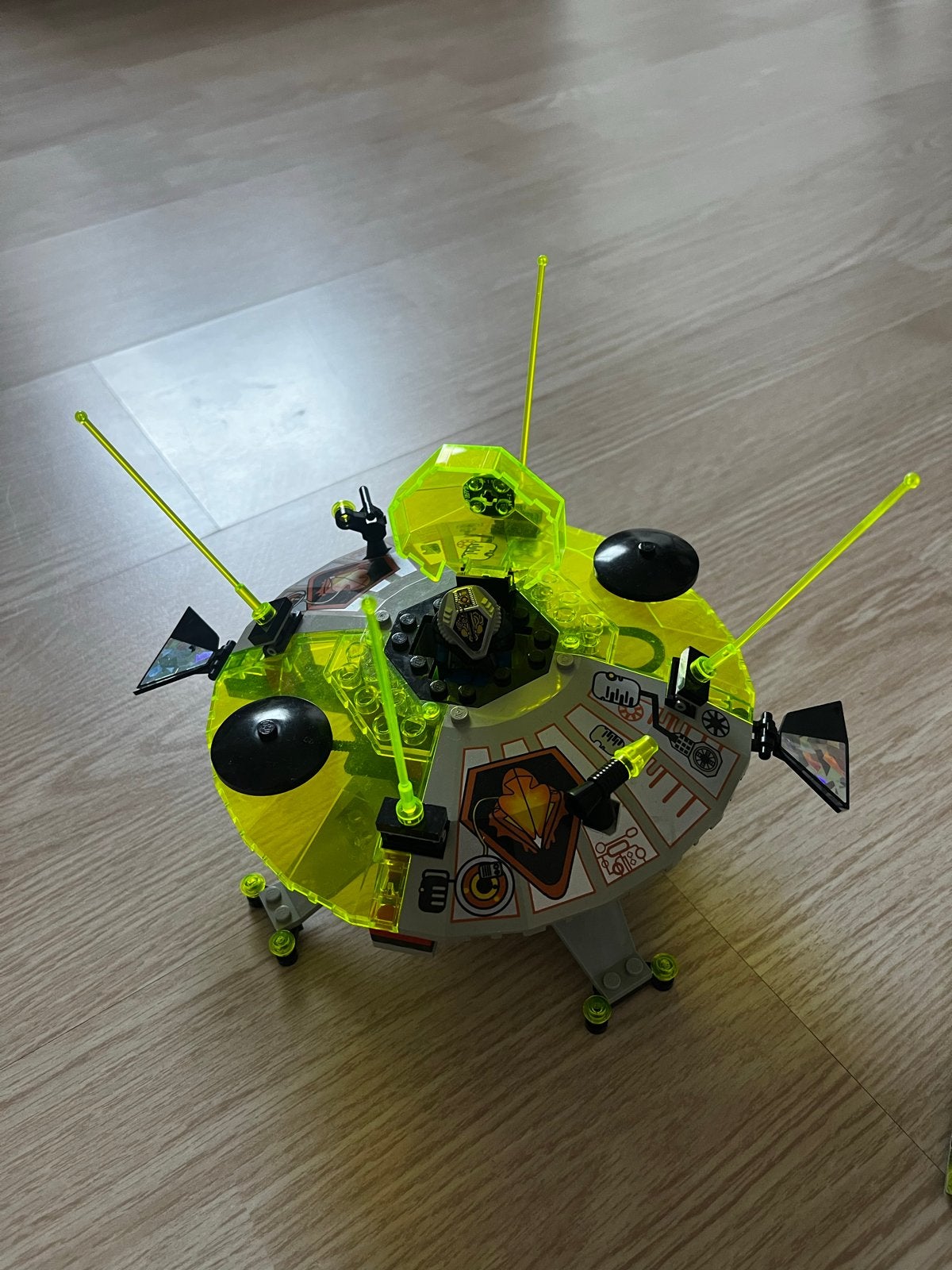 Lego System UFO Interceptor 6900 met handleiding, Gebruikt, Lego, Ophalen of Verzenden, Space