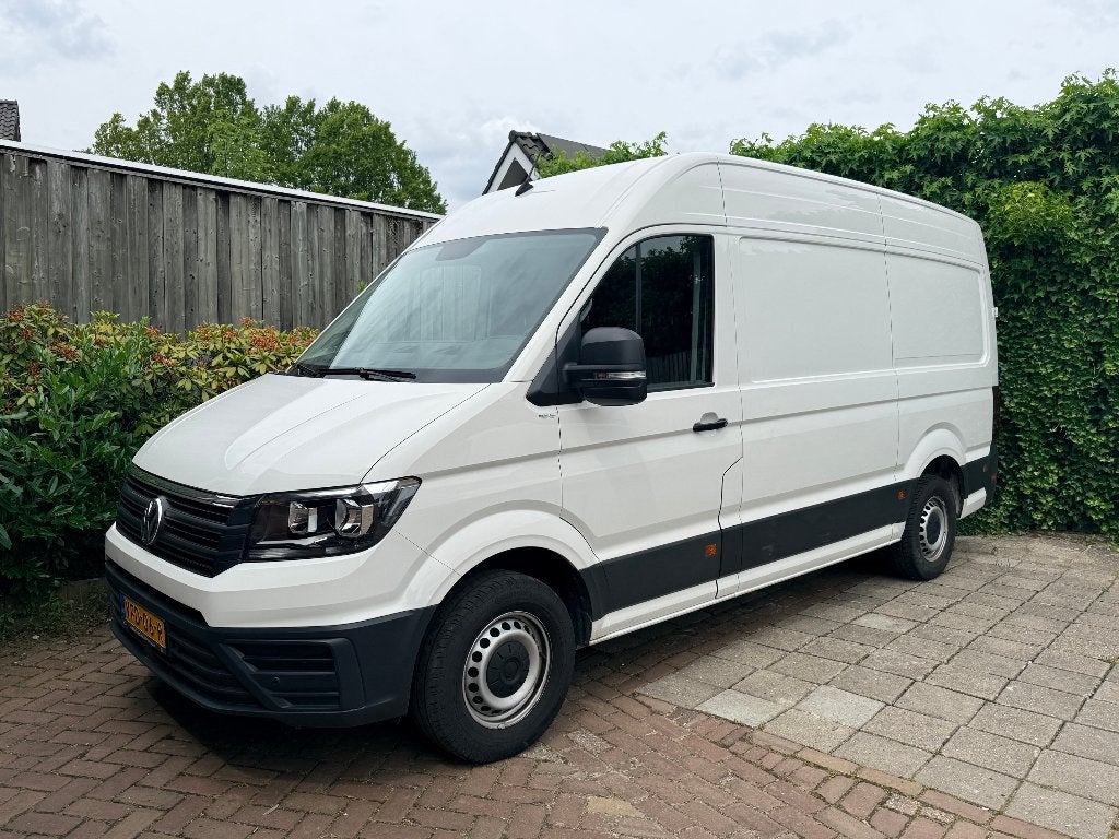 Volkswagen Crafter CC 2.0 TDI 140pk L3 364/3500 FWD 2019 Wit, Auto's, Bestelauto's, Voorwielaandrijving, Stof, 4 cilinders, Volkswagen