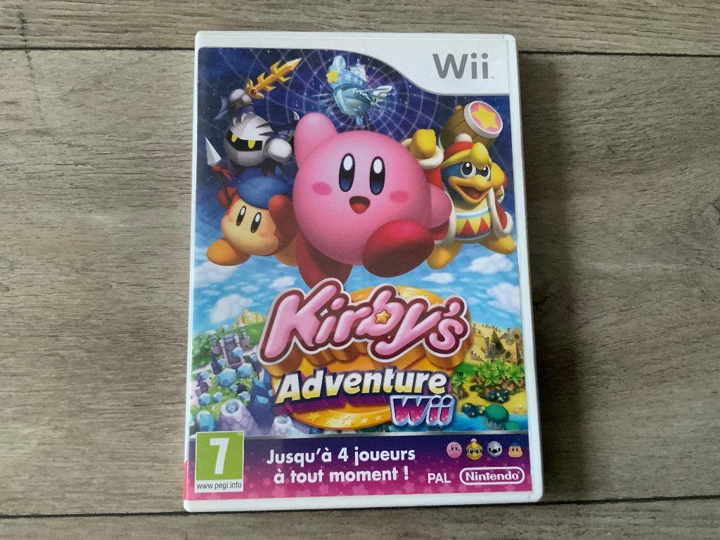 Kirby's Adventure voor de Nintendo Wii - Kirby, Avontuur en Actie, 1 speler, Ophalen of Verzenden, Zo goed als nieuw