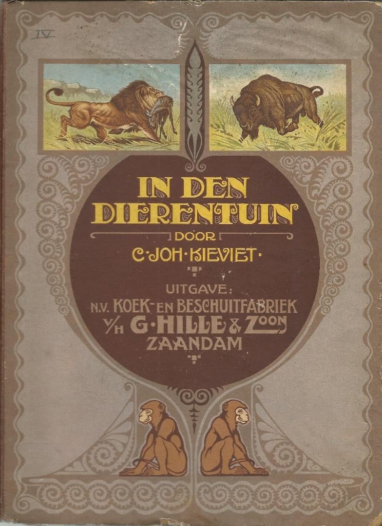 Plaatjesalbum In den Dierentuin van Hille 1925, Boeken, Prentenboeken en Plaatjesalbums, Ophalen of Verzenden, Gelezen, C.Joh. Kieviet