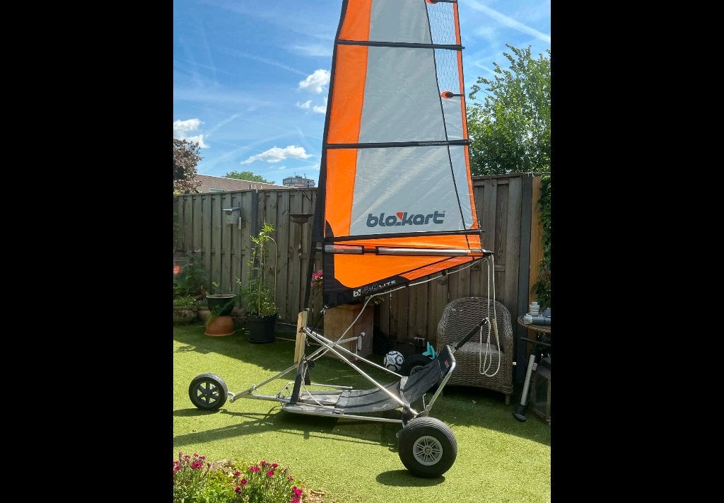 Blokart. Zeilstrandwagen, Sport en Fitness, Karting, Ophalen, Gebruikt, Overige typen