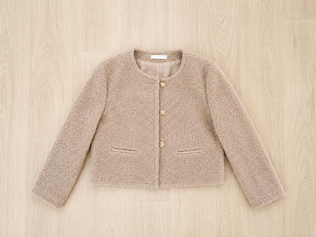 Beige jasje, Ophalen of Verzenden, Zo goed als nieuw, Beige