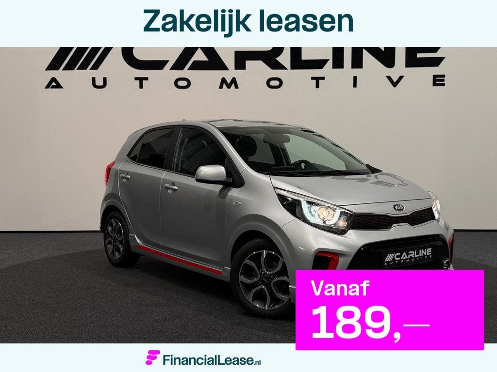 Kia Picanto 1.0 MPi GT-Line Edition AIRCO NAVI APPLE CARPLAY, Voorwielaandrijving, Gebruikt, 4 stoelen, 23 km/l