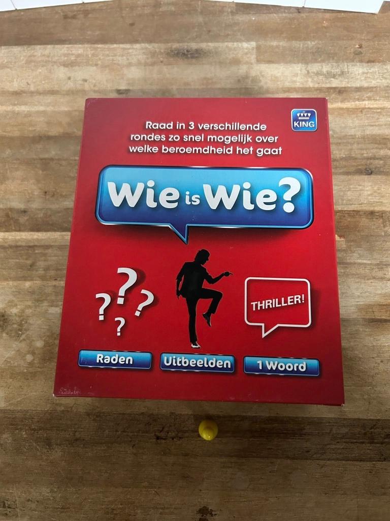 Wie is Wie? KING, Vijf spelers of meer, Ophalen of Verzenden, Zo goed als nieuw, King