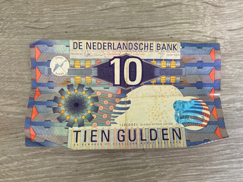 10 gulden briefje, Ophalen of Verzenden, 10 gulden, Los biljet