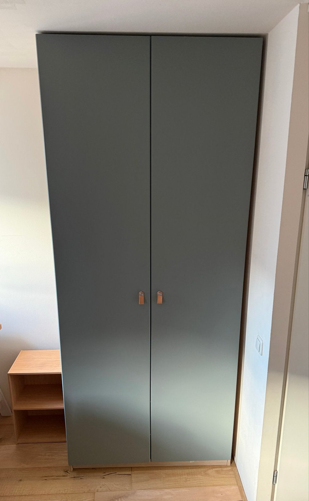 Twee deuren voor IKEA Pax kast - Salie Groen, Ophalen, Overige materialen, Gebruikt, 200 cm of meer