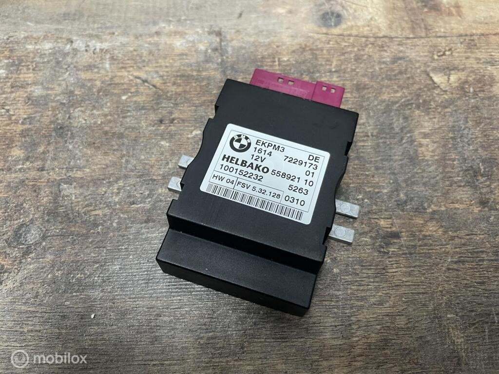 Brandstof-module BMW 3-serie E90 LCI 318i ('08-'12) 7229173, Gebruikt, Ophalen of Verzenden, BMW, BMW