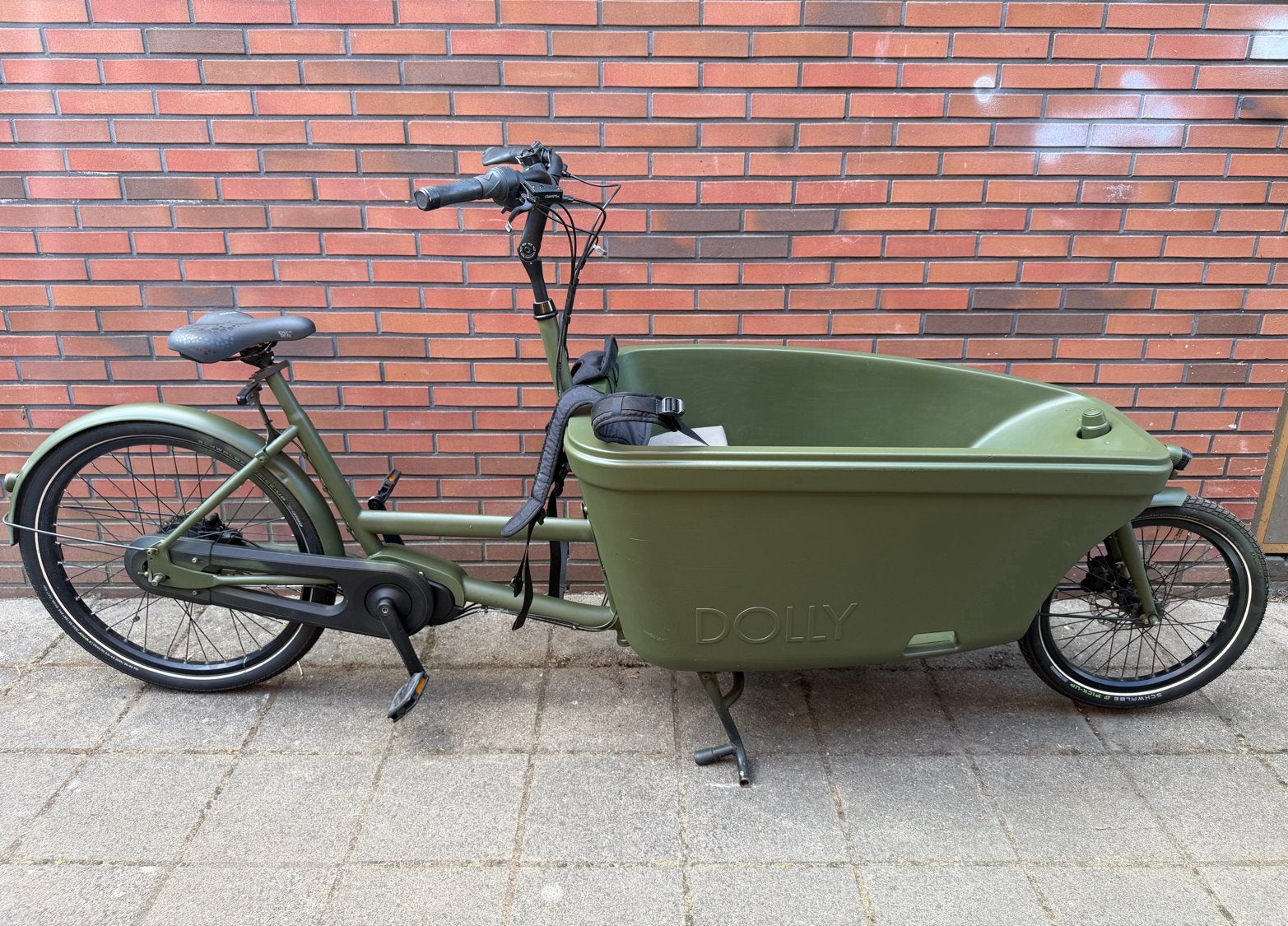 Dolly Elektrische Bakfiets - Bafang- Slechts 1.183 km, Fietsen en Brommers, Fietsen | Bakfietsen, Zo goed als nieuw, Overige merken