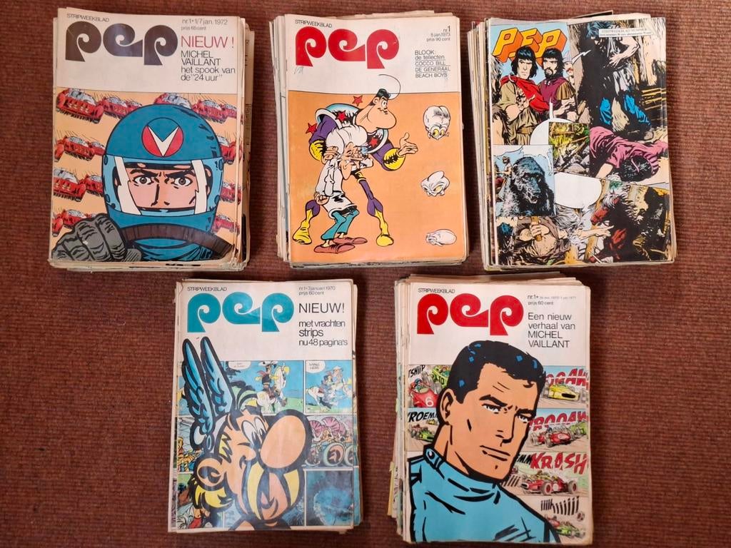 Pep weekblad, Meerdere stripboeken, Ophalen, Gelezen