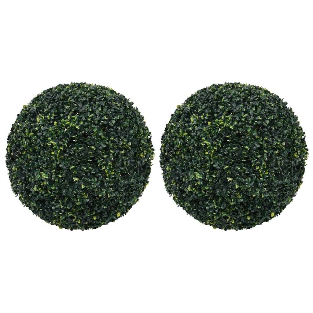 nieuw 2 stuks kunst buxus bol, Groen, Kunstplant, Nieuw, Ophalen of Verzenden