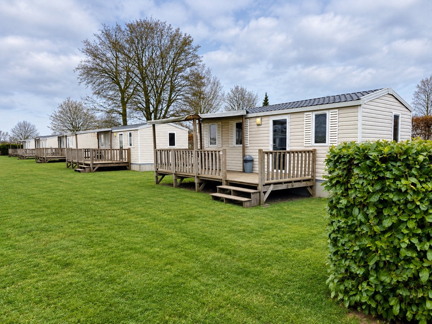 In verhuurde staat te koop chalet vakantiewoning investering, Wasmachine, Recreatiepark, Gelderland en Veluwe, Chalet, Bungalow of Caravan