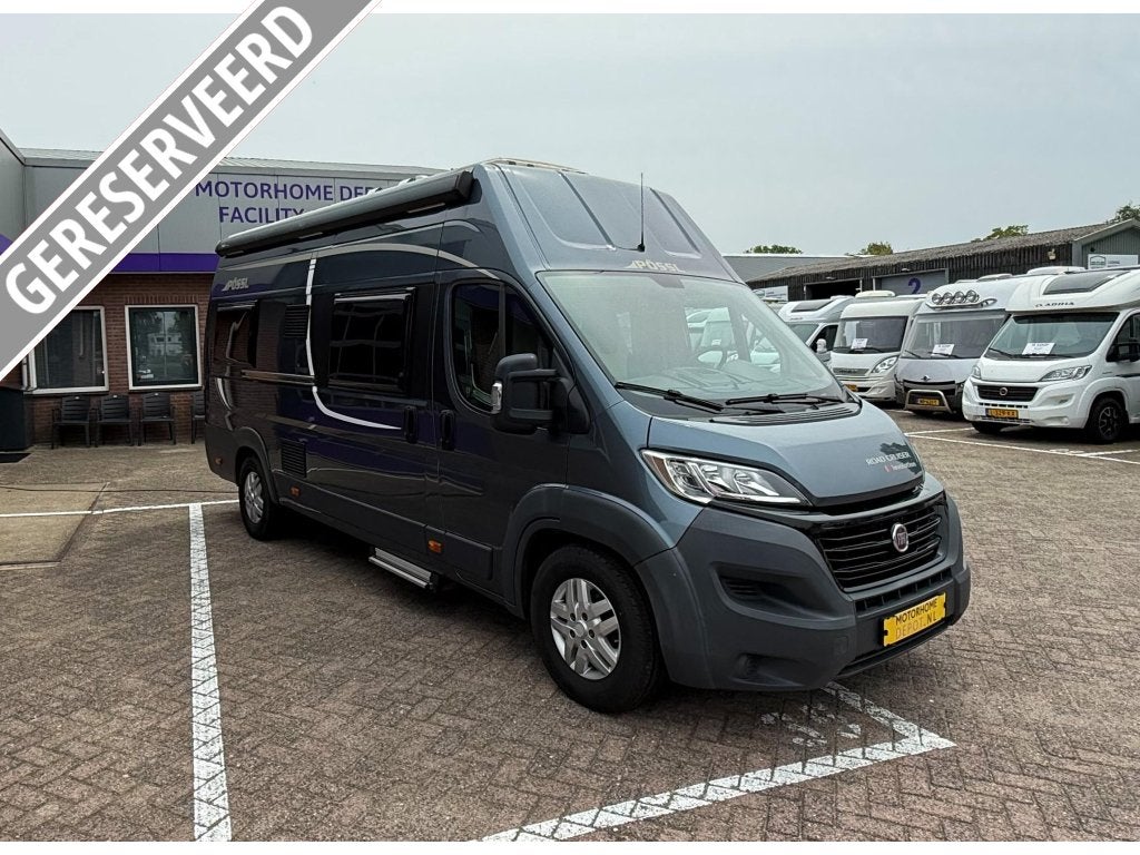Pössl Roadcruiser Revolution Verhoogde versie en co, Buscamper of Camperbus, Fiat, Pössl, 6 tot 7 meter