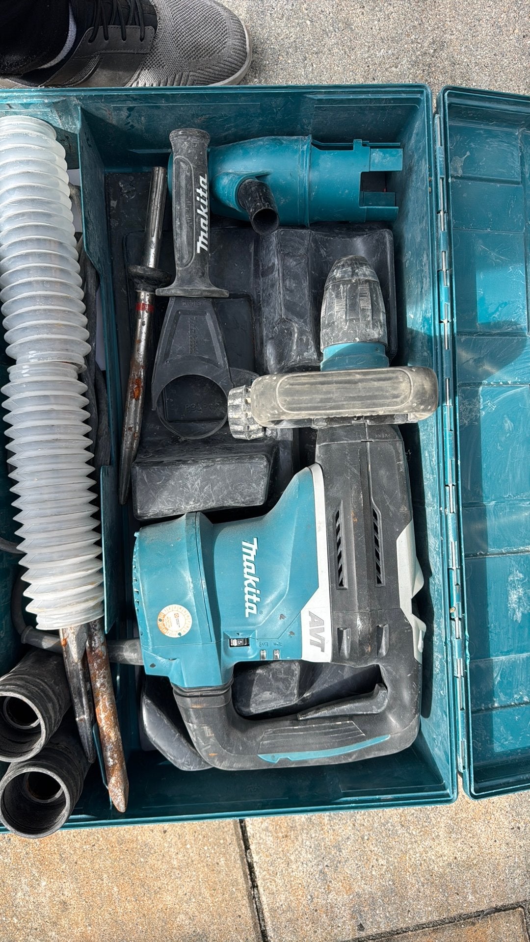 Makita SDS-Max combihamer te koop – €350, Ophalen of Verzenden, Zo goed als nieuw, Boor- en/of Breekhamer