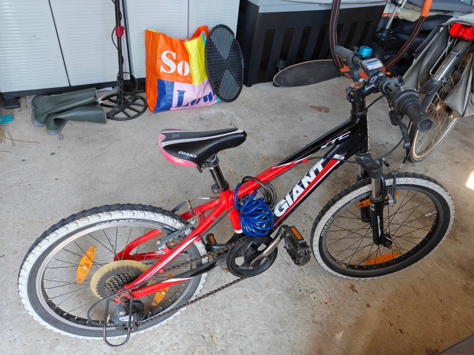 kinder mountainbike Giant, Fietsen en Brommers, Ophalen, Gebruikt, 20 inch of meer