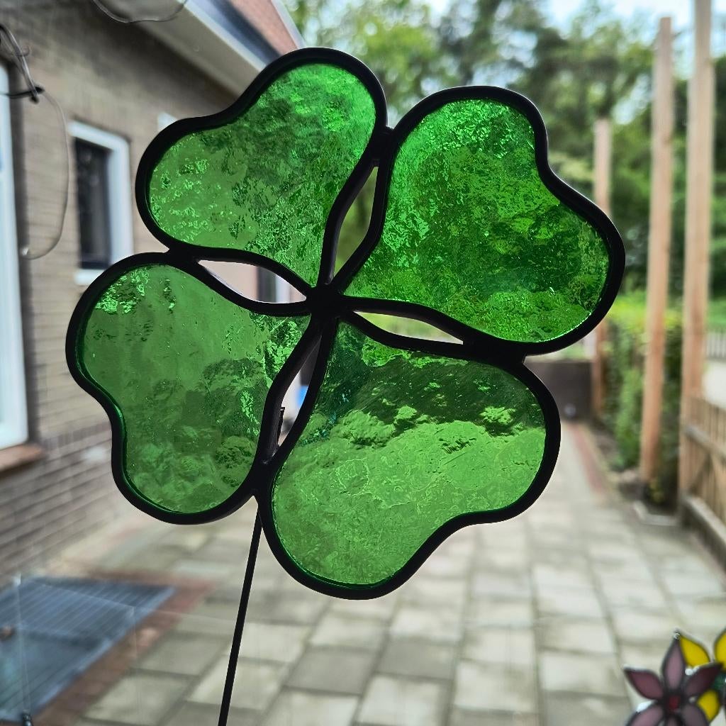 Klavertje 4 in randlood, Ophalen of Verzenden, Nieuw
