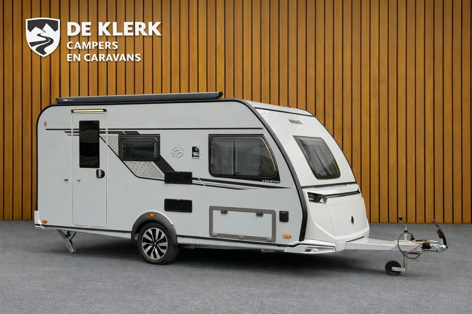 Knaus SUDWIND 420 QD Black Selection Campovolo grey / 50% De, Caravans en Kamperen, Bedrijf, Tot en met 3, Info@deklerkcaravans.nl