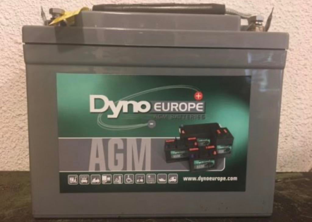 Nieuw staat in doos 2x Dyno Europe AGM Accu 12V 46.2Ah/20h, Ophalen of Verzenden, Nieuw, Universele onderdelen