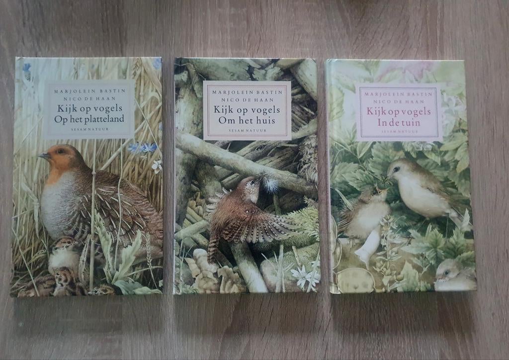 3 x Kijk op Vogels - Marjolein Bastin & Nico de Haan, Ophalen of Verzenden, Gelezen, Vogels, Marjolein Bastin, Nico de Haan