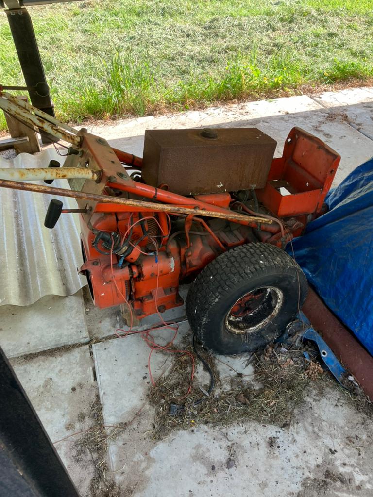 Gravely 2 wielige Trekker, Tuin en Terras, Ophalen, Gebruikt, 50 cm of meer