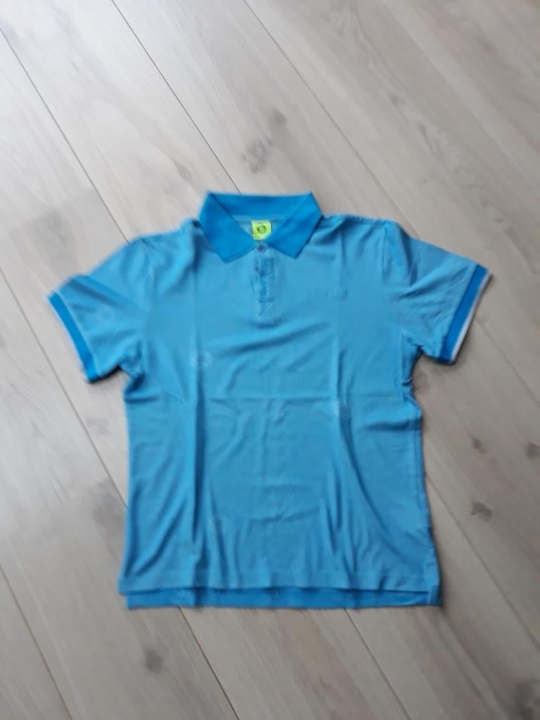Gsus Industries heren polo, Kleding | Heren, Ophalen of Verzenden, Zo goed als nieuw, Blauw