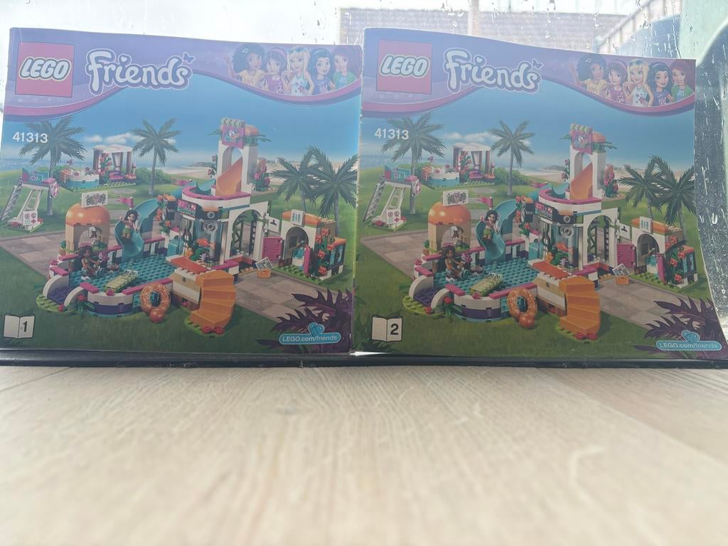 Lego Friends 41313 Heartlake Summer Pool - Compleet, Gebruikt, Lego, Friends, Ophalen of Verzenden