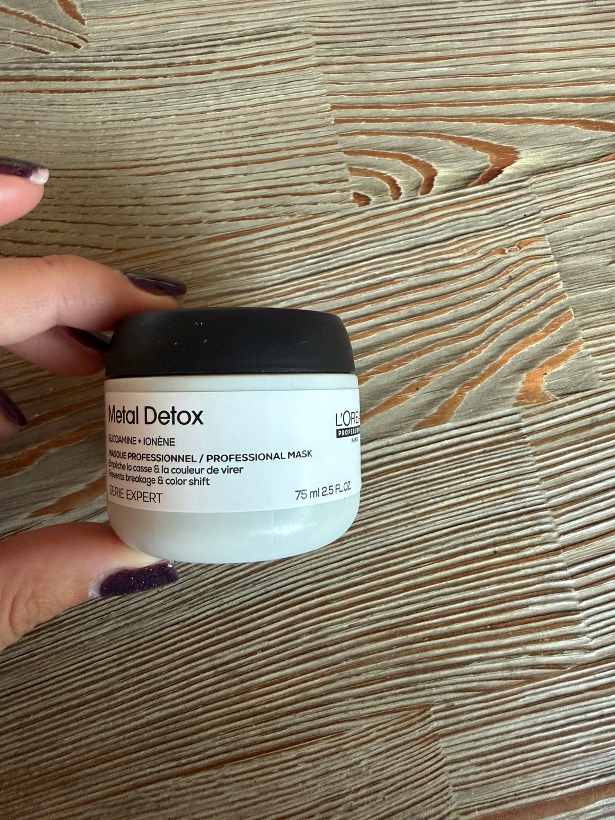 Loreal metal detox mask, Ophalen of Verzenden, Zo goed als nieuw, Gehele gezicht