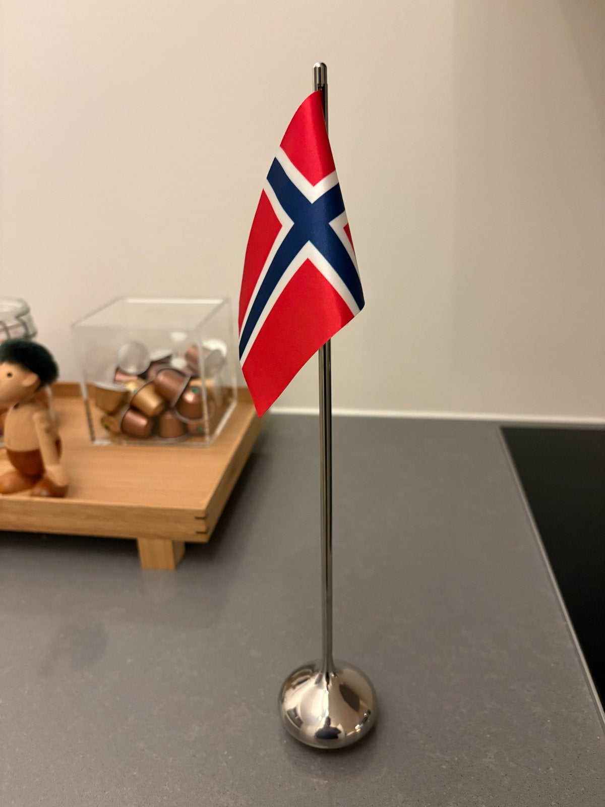 De Rosendahl Table flag roestvrij staal, Ophalen of Verzenden