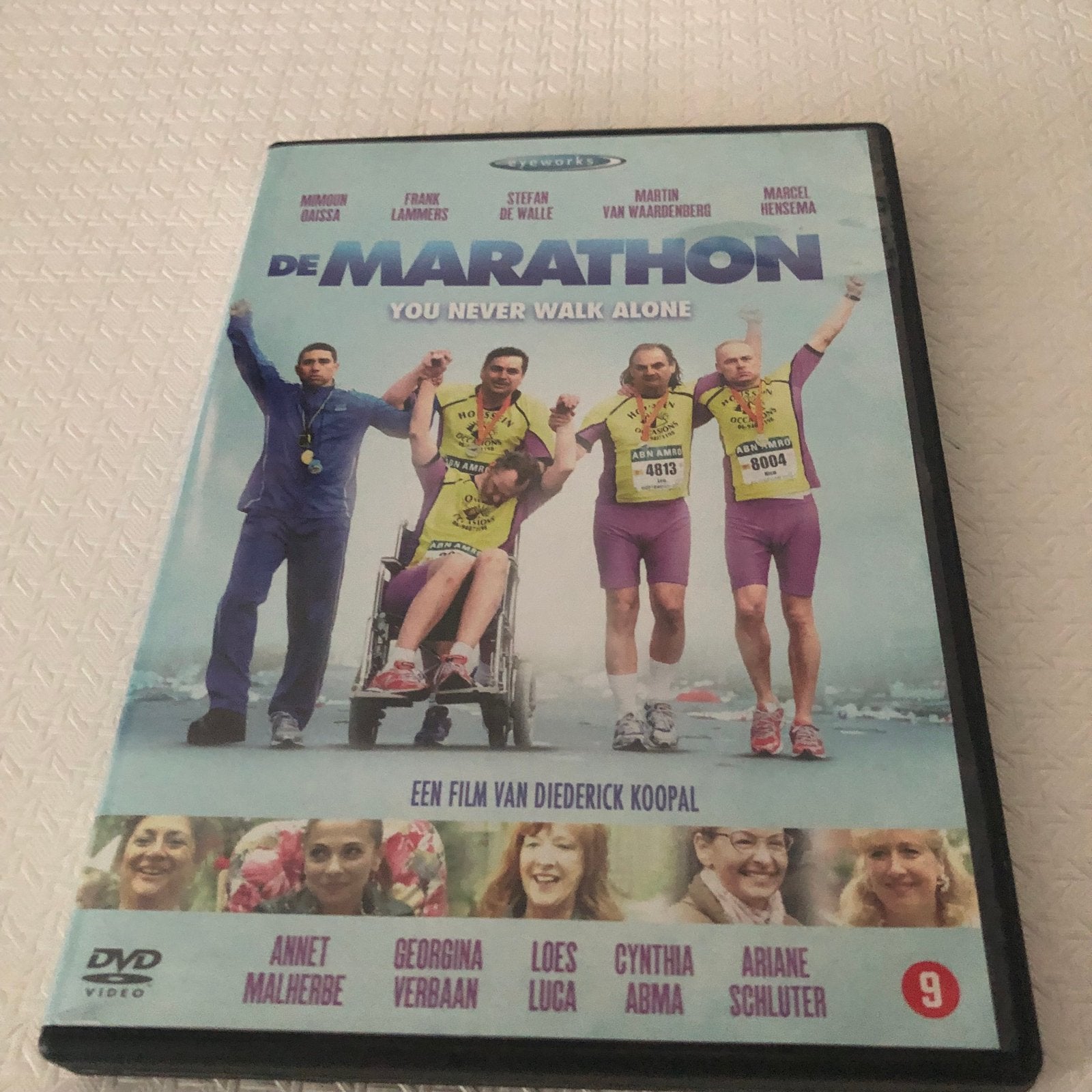 De Marathon DVD - Nederlandse komedie met extra's, Bonusmateriaal, Alle leeftijden, Nederlands, Zo goed als nieuw