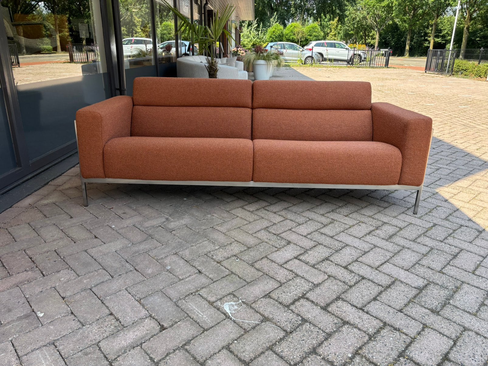 Harvink Forum 3 Zits ploegstof Monza, Driepersoons, 75 tot 100 cm, Ophalen of Verzenden, Zo goed als nieuw