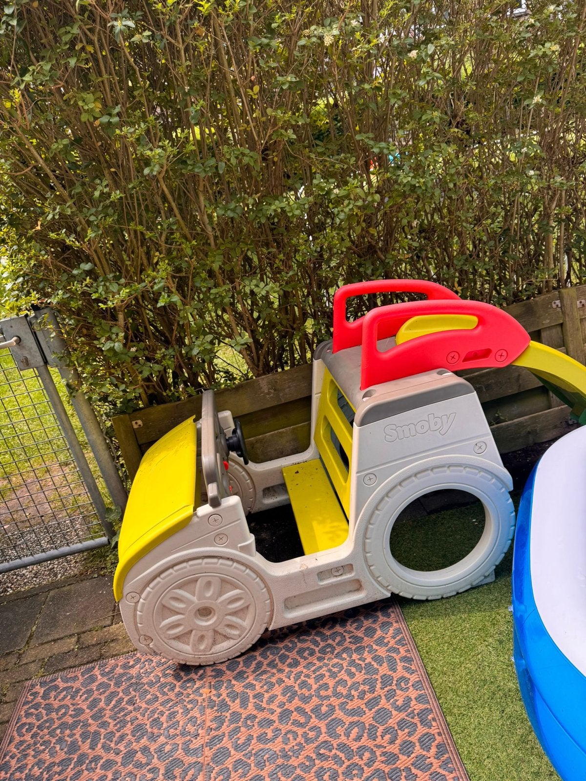 Smoby Adventure Car met glijbaan, Ophalen, Gebruikt, Glijbaan
