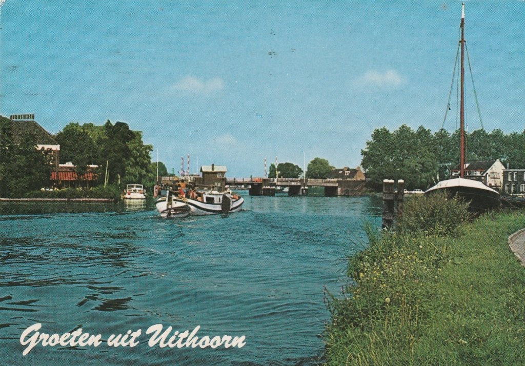 UITHOORN Prinses Irene Brug, Verzenden, 1960 tot 1980, Gelopen, Noord-Holland