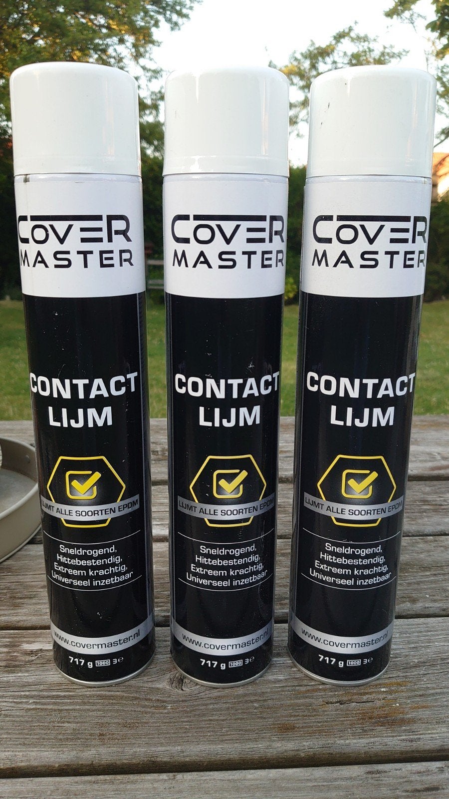 3x bussen Cover master EPDM contactlijm, nieuw, Overige materialen, Zwart, Overige typen, Nieuw