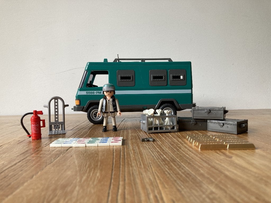 Playmobil Action Waardetransport - 6505, Kinderen en Baby's, Gebruikt, Complete set, Voertuig, Ophalen of Verzenden